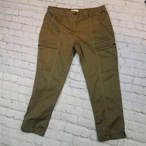 Army Green Skinny Cargo Pants size 12p Dept. 222